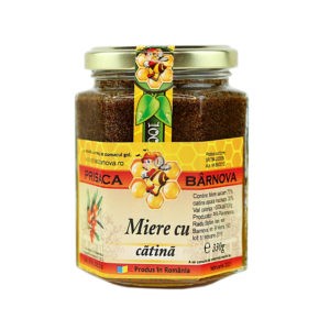 Miere cu catina uscata si miere de salcam 330g