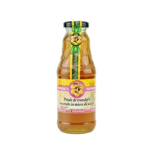 Petale de trandafir macerate in miere de salcam 400g