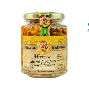 Miere cu catina proaspata nuca si miere de salcam 330g