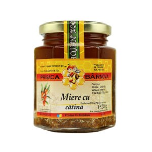 Miere cu catina uscata si miere de salcam 240g
