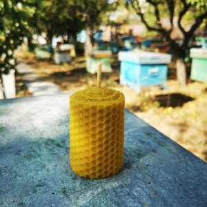 Lumanare din foaie de ceara 10*3cm