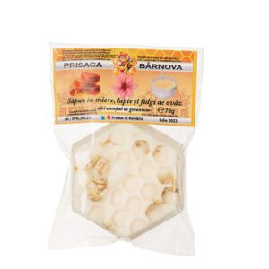 Sapun cu miere, lapte si fulgi de ovaz 70g