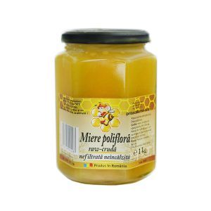 Miere poliflora raw 1 kg
